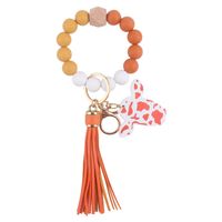 Beach Modern Style Round Silica Gel Beaded Women's Bracelets sku image 3