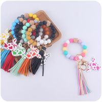 Playa Estilo Moderno Ronda Gel De Sílice Con Cuentas Mujeres Pulsera main image 1