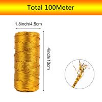 Casual Vacation Solid Color Polyester Decorative Braided Rope main image 2
