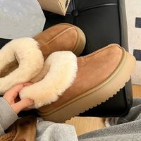 Women's Streetwear Solid Color Round Toe Snow Boots main image 2