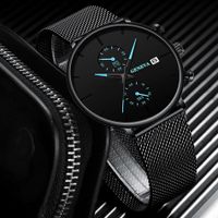 Business Geometric Buckle Quartz Men's Watches main image 1