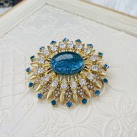 Vintage Style Geometric Sun Alloy Plating Unisex Brooches main image 5