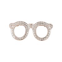 Simple Style Glasses Alloy Plating Unisex Brooches sku image 1