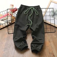 Sports Solid Color Nylon Boys Pants sku image 6