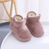 Unisex Casual Solid Color Round Toe Snow Boots main image 3