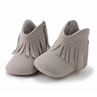 Kid's Casual Solid Color Round Toe Classic Boots main image 5