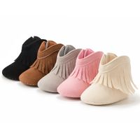 Kid's Casual Solid Color Round Toe Classic Boots main image 6
