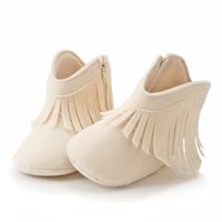 Kid's Casual Solid Color Round Toe Classic Boots sku image 7