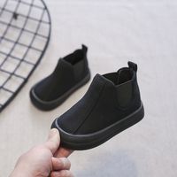Kid's Streetwear Color Block Round Toe Classic Boots main image 5