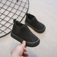 Kid's Streetwear Color Block Round Toe Classic Boots main image 4