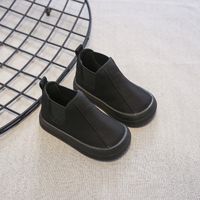 Kid's Streetwear Color Block Round Toe Classic Boots main image 2