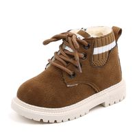 Kid's Streetwear Solid Color Round Toe Martin Boots main image 4
