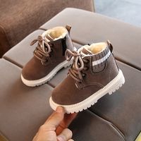 Kid's Streetwear Solid Color Round Toe Martin Boots main image 2