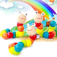 Building Toys Baby(0-2years) Insect Wood Toys main image 2