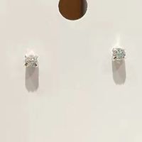 1 Pair Vintage Style Leaf Heart Shape Rhombus Tassel Plating Inlay Copper Zircon Drop Earrings sku image 1