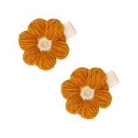 Cute Sweet Flower Knit Hair Band sku image 4