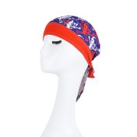 Unisex Hip-hop Punk Streetwear Star Skull Printing Eaveless Pirate Hat sku image 41