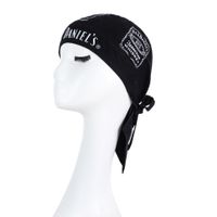 Unisex Hip-hop Punk Streetwear Star Skull Printing Eaveless Pirate Hat sku image 18
