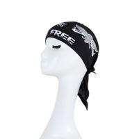 Unisex Hip-hop Punk Streetwear Star Skull Printing Eaveless Pirate Hat sku image 19