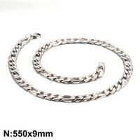 Hip-hop Simple Style Geometric Titanium Steel Polishing Men's Necklace sku image 6