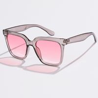 Simple Style Classic Style Color Block Pc Square Full Frame Women's Sunglasses sku image 4