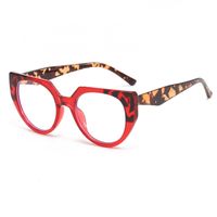 Simple Style Classic Style Color Block Pc Oval Frame Full Frame Optical Glasses sku image 5