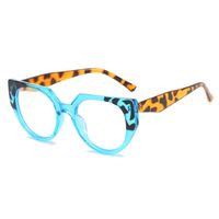Simple Style Classic Style Color Block Pc Oval Frame Full Frame Optical Glasses sku image 6