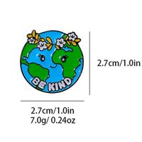 Pastoral Simple Style Earth Alloy Printing Unisex Brooches main image 6