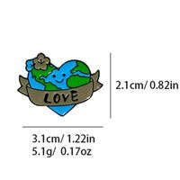 Pastoral Simple Style Earth Alloy Printing Unisex Brooches main image 7