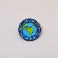 Pastoral Simple Style Earth Alloy Printing Unisex Brooches sku image 3