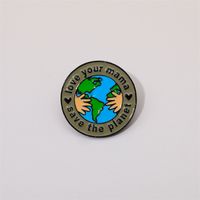Pastoral Simple Style Earth Alloy Printing Unisex Brooches sku image 4