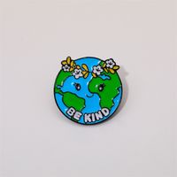 Pastoral Simple Style Earth Alloy Printing Unisex Brooches sku image 5