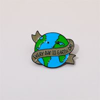 Pastoral Simple Style Earth Alloy Printing Unisex Brooches sku image 6