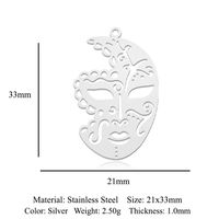 Einfacher Stil Karte Handschellen Rostfreier Stahl Polieren Überzug Vergoldet Schmuckzubehör sku image 12