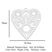 Einfacher Stil Karte Handschellen Rostfreier Stahl Polieren Überzug Vergoldet Schmuckzubehör sku image 13