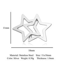 Einfacher Stil Karte Handschellen Rostfreier Stahl Polieren Überzug Vergoldet Schmuckzubehör sku image 9