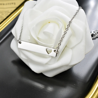Vintage Style Heart Shape Stainless Steel Plating Hollow Out 18k Gold Plated Women's Pendant Necklace main image 7