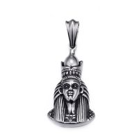 Hip-hop Retro Solid Color Titanium Steel Stoving Varnish Charms Jewelry Accessories sku image 1