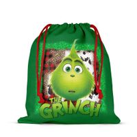 Christmas Cartoon Style Cartoon Character Letter Cloth Party Festival Gift Bags sku image 12