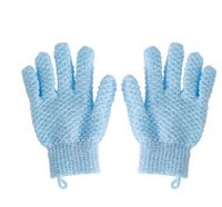 Vacation Solid Color Nylon Bath Gloves sku image 2