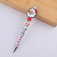1 Piece Christmas Tree Santa Claus Snowflake Christmas Daily Christmas Mixed Materials Cartoon Style Cute Ballpoint Pen sku image 1