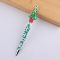 1 Pieza Árbol De Navidad Papá Noel Copo De Nieve Navidad A Diario Navidad Materiales Mixtos Estilo De Dibujos Animados Lindo Bolígrafo sku image 3