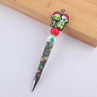 1 Pièce Sapin De Noël Père Noël Flocon De Neige Noël Du Quotidien Noël Matériaux Mixtes Style De Bande Dessinée Mignon Stylo À Bille sku image 10