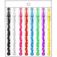 1 Piece Solid Color Learning Plastic Preppy Style Ballpoint Pen sku image 15