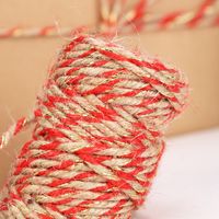 Casual Solid Color Hemp Decorative Braided Rope main image 3