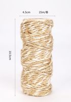 Casual Solid Color Hemp Decorative Braided Rope sku image 2