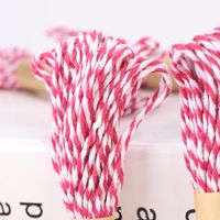 Casual Solid Color Cotton Decorative Braided Rope main image 3