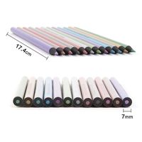 1 Set Solid Color School Daily Wood Preppy Style Pencil main image 4