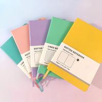 1 Piece Solid Color Learning Paper Preppy Style Notebook main image 2
