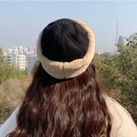 Unisex Casual Simple Style Color Block Eaveless Beanie Hat main image 2